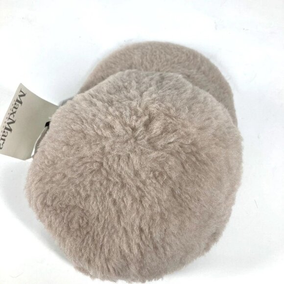 MAX MARA Fur Moko Moko Teddy hat cap baseball cap wool / silk Beige main image 5